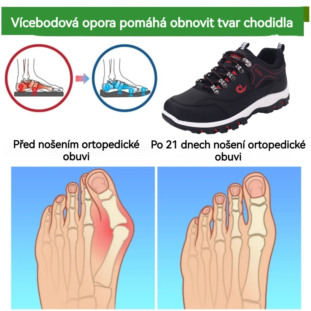 Ortopedická obuv ROOREN® – Ergonomicky navržená pro úlevu od bolesti zad, kloubů a nohou – Unisex.