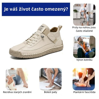 Poslední den! Sleva 70 %! ✅ Ortopedická zdravotní obuv určená speciálně pro lidi s problémy s nohama k úlevě od bolesti zad, kloubů a chodidel.