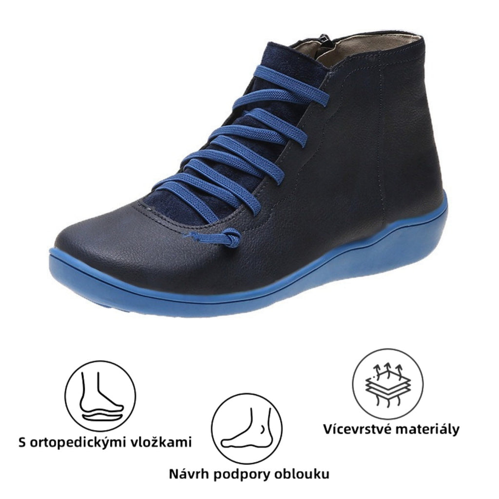 🔥Dnes za poloviční cenu - nenechte si to ujít｜ Ergonomicky navržená ortopedická obuv - design podpory klenby 👞Snadno se zbavte bolesti nohou