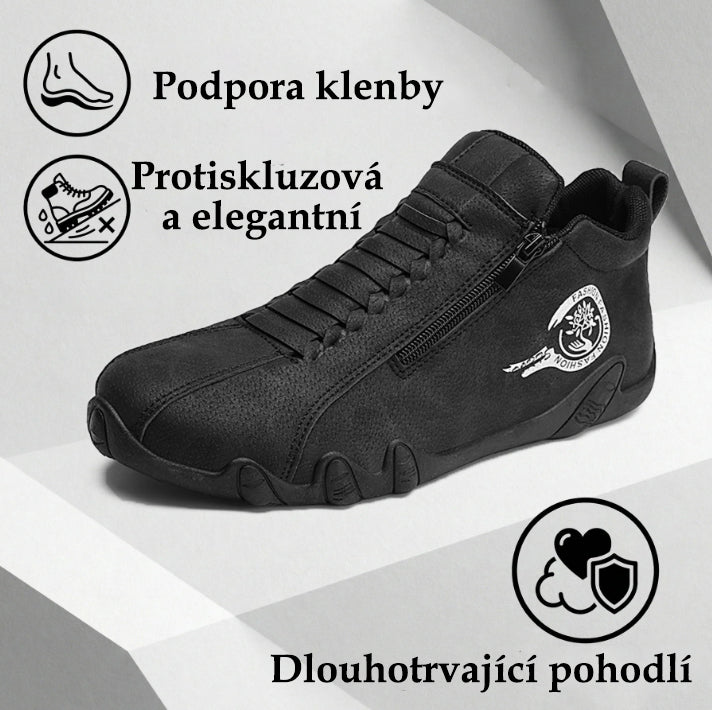 (🔥 50% sleva - Nenechte si to ujít!) Ortopedická obuv ROOREN® - 👞 - Odolná, protiskluzová a voděodolná. Podpora klenby, úleva od bolesti, unisex.