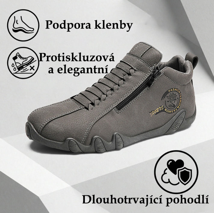 (🔥 50% sleva - Nenechte si to ujít!) Ortopedická obuv ROOREN® - 👞 - Odolná, protiskluzová a voděodolná. Podpora klenby, úleva od bolesti, unisex.