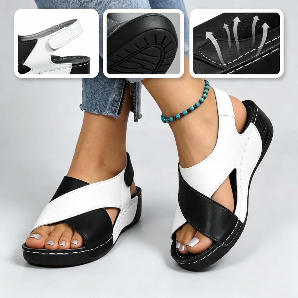 🔥 Časově omezená nabídka: sleva 50 %! Letní ortopedické sandály: ergonomicky tvarované pro pohodlí, prodyšnost a úlevu od bolesti ✅
