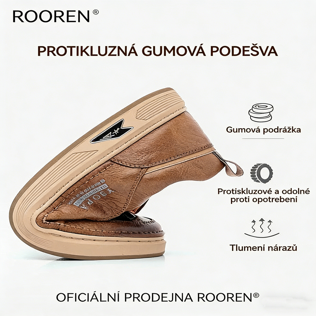 🐂 Pánské boty z telecí kůže vyrobené v Austrálii 👞 Ručně šité pro snadné nazouvání a zouvání ✅ Podpora klenby pro úlevu od bolesti - pohodlná chůze