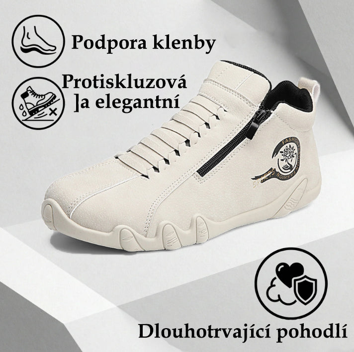 (🔥 50% sleva - Nenechte si to ujít!) Ortopedická obuv ROOREN® - 👞 - Odolná, protiskluzová a voděodolná. Podpora klenby, úleva od bolesti, unisex.