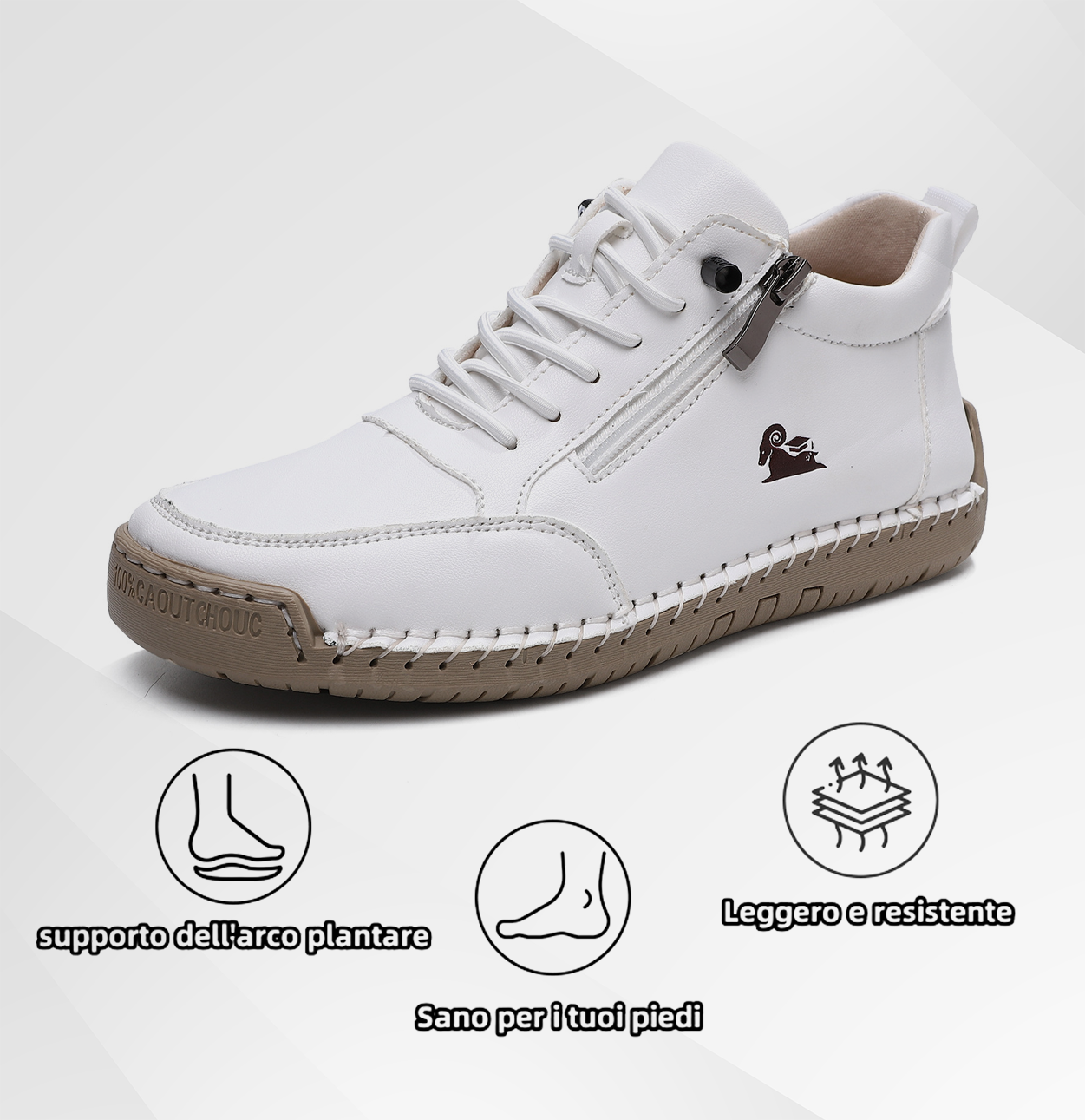 (🔥 50% sleva - Nenechte si to ujít!) Ortopedická obuv ROOREN® - 👞 - Odolná, protiskluzová a voděodolná. Podpora klenby, úleva od bolesti, unisex.