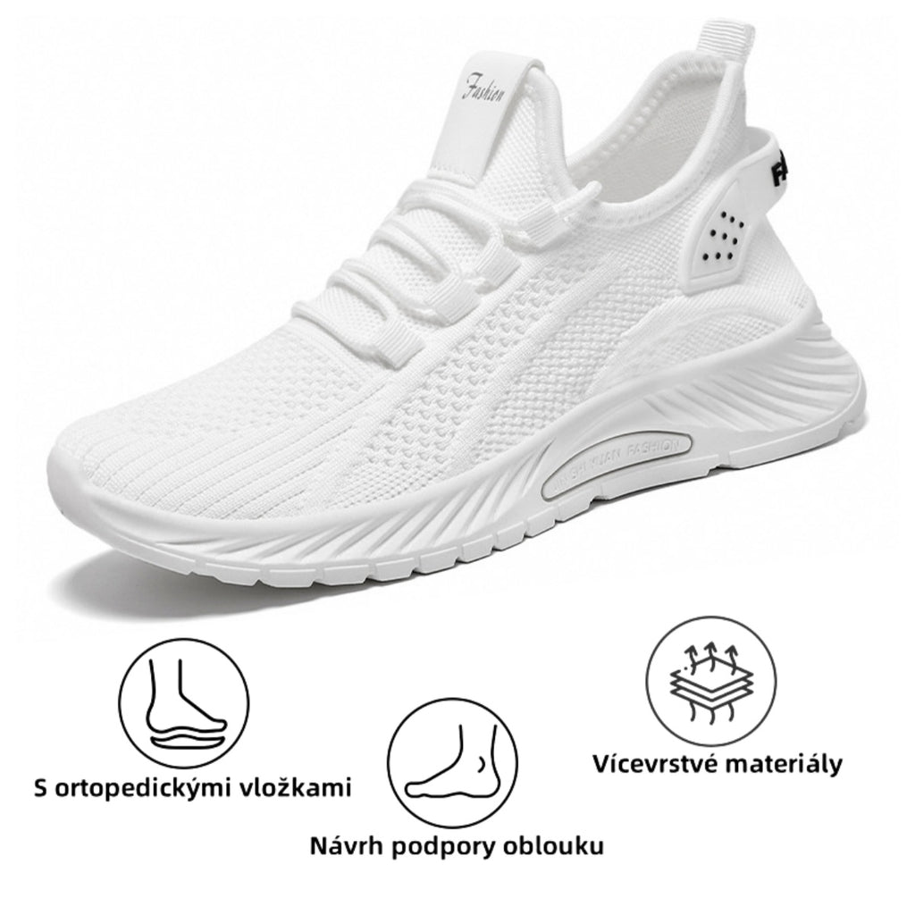 【🔥Dnes za poloviční cenu - Nenechte si to ujít】Ergonomická ortopedická obuv,Nejlepší tenisky - lehká, pohodlná, měkká a prodyšná. Snadno se zbavte bolesti nohou👞 Usnadněte si chůzi
