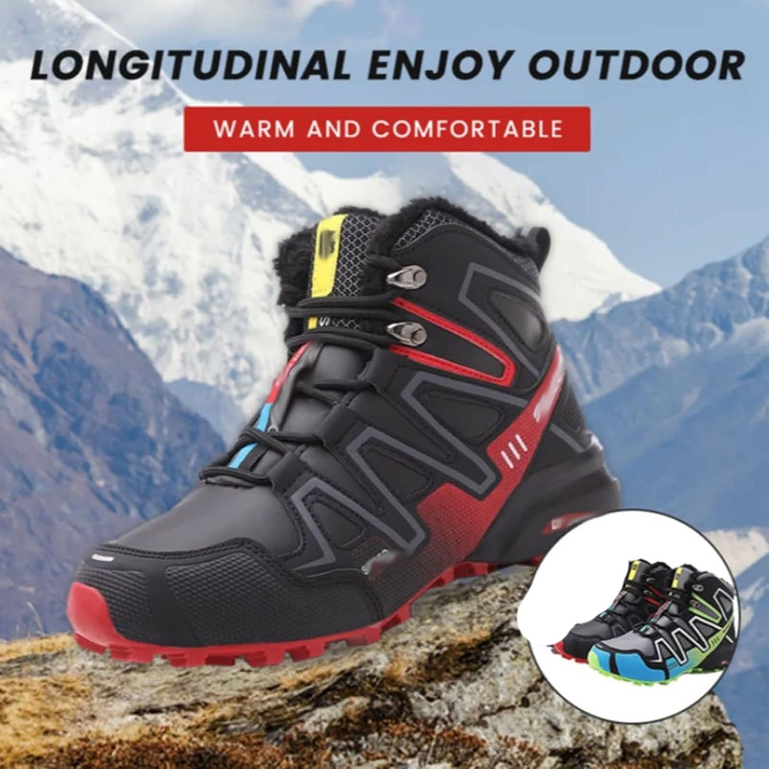 🔥Časově omezená nabídka, dnes sleva 50 %! ⏰ - Protiskluzové, teplé turistické boty ROOREN®, vědecky navržené ortopedické boty, které účinně ulevují od bolesti nohou, zad a kolen!