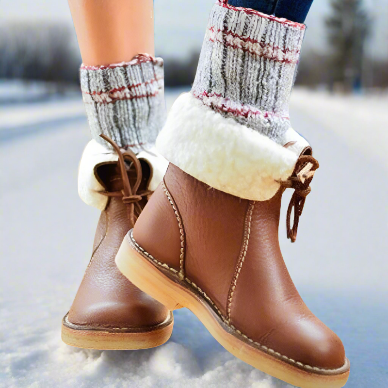 ROOREN® - Ergonomicky tvarovaná zimní ortopedická obuv pro úlevu od bolesti nohou, kolen a zad - Dámské