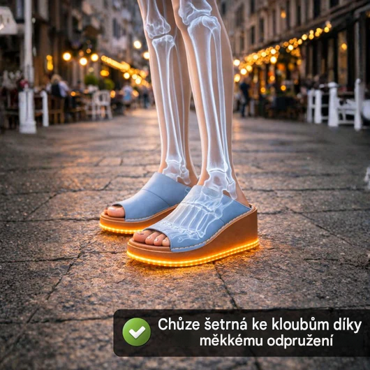 【🎁Poslední den za poloviční cenu! Nenechte si to ujít!】Ortopedické a nárazy tlumící sandály s ergonomickým designem pro pohodlnější chůzi👞