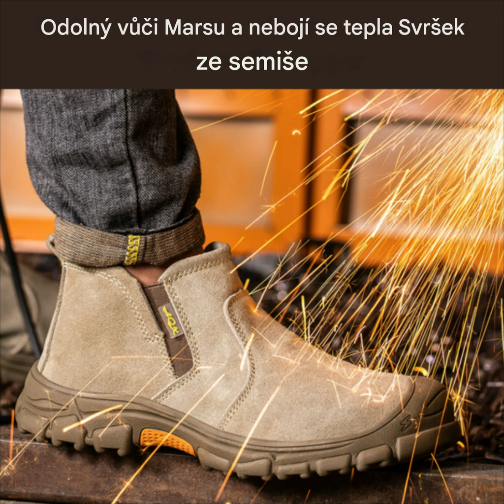 🎁Poslední den na využití 50% slevy! Nenechte si ujít příležitost! ⏰Ulevit od bolesti nohou a fasciitidy - Nepromokavá a protiskluzová ortopedická obuv🔴