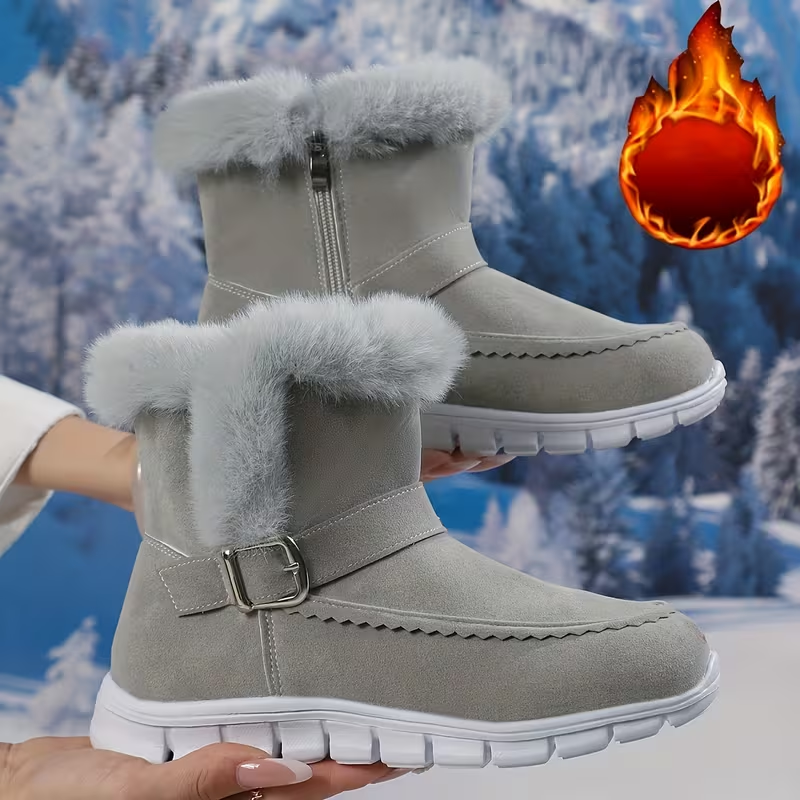 【⏰Dnes sleva 70 % - brzy končí🔥】Zateplené a protiskluzové boty ROOREN® - Vyrobeny z australské vlny, s oporou klenby pro pohodlí, odolnost a úlevu od nepohodlí nohou!