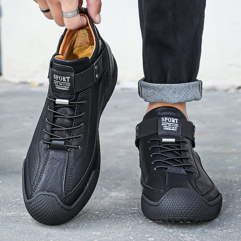 ROOREN® 👞 Ručně šité kožené boty | Ergonomické ortopedické boty - Vyrobeno z australské hovězí kůže pro úlevu od bolesti nohou!