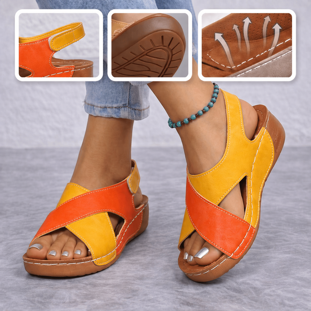 🔥 Časově omezená nabídka: sleva 50 %! Letní ortopedické sandály: ergonomicky tvarované pro pohodlí, prodyšnost a úlevu od bolesti ✅