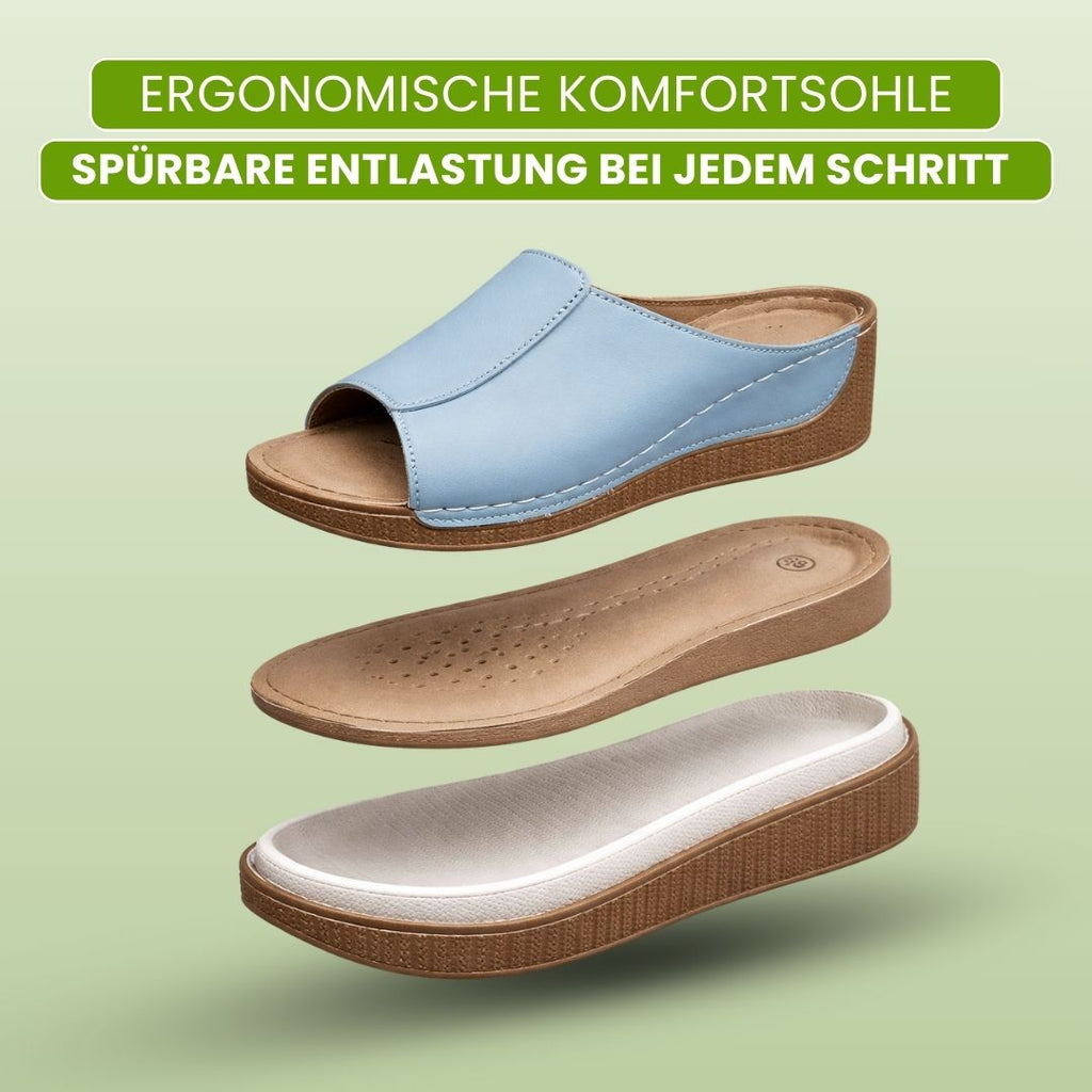 VivaStep Sandalen - Anatomisch entlastende & rutschfeste Sandalen | Ergonomisches Design