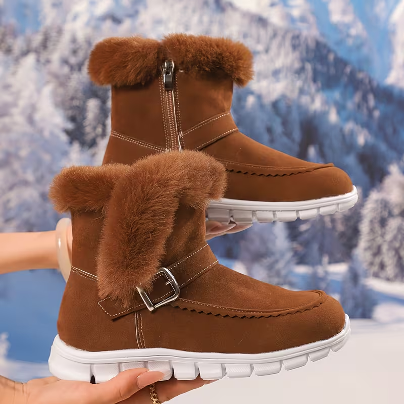 【⏰Dnes sleva 70 % - brzy končí🔥】Zateplené a protiskluzové boty ROOREN® - Vyrobeny z australské vlny, s oporou klenby pro pohodlí, odolnost a úlevu od nepohodlí nohou!