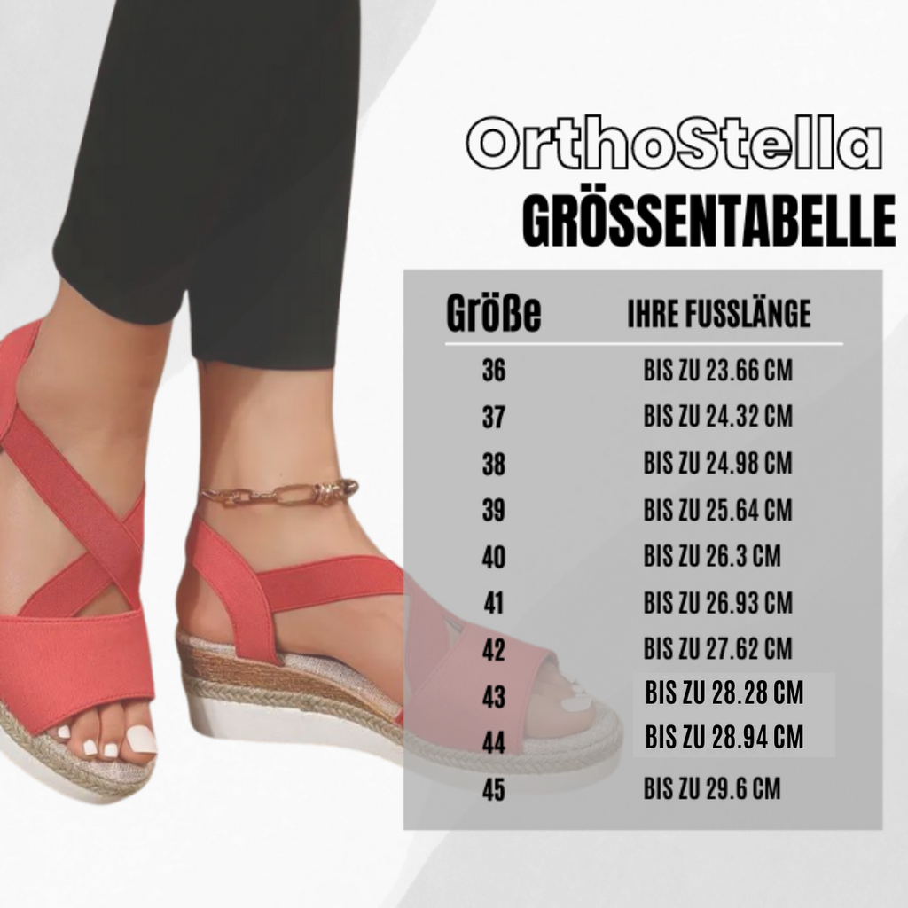 Ortopedické sandály OrthoStella: ergonomické a protiskluzové sandály, které zmírňují bolest.