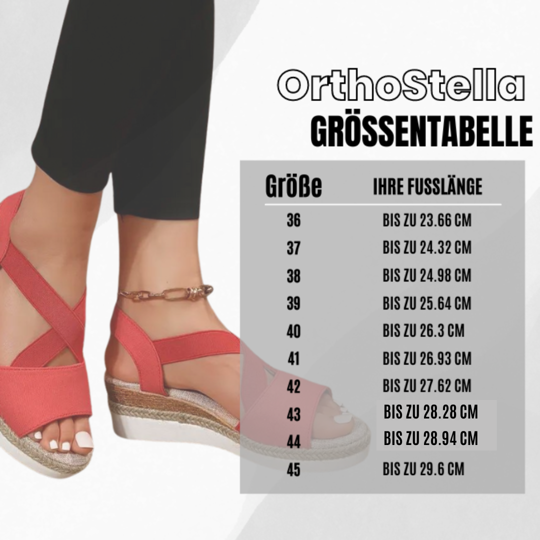 Ortopedické sandály OrthoStella: ergonomické a protiskluzové sandály, které zmírňují bolest.