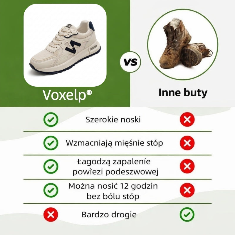 🔥 50% zniżki tylko dziś! Nie przegap! ⏰ Ergonomicznie zaprojektowane buty ortopedyczne – zapewniają naturalne wsparcie łuku stopy 👞 Skutecznie łagodzą ból stóp