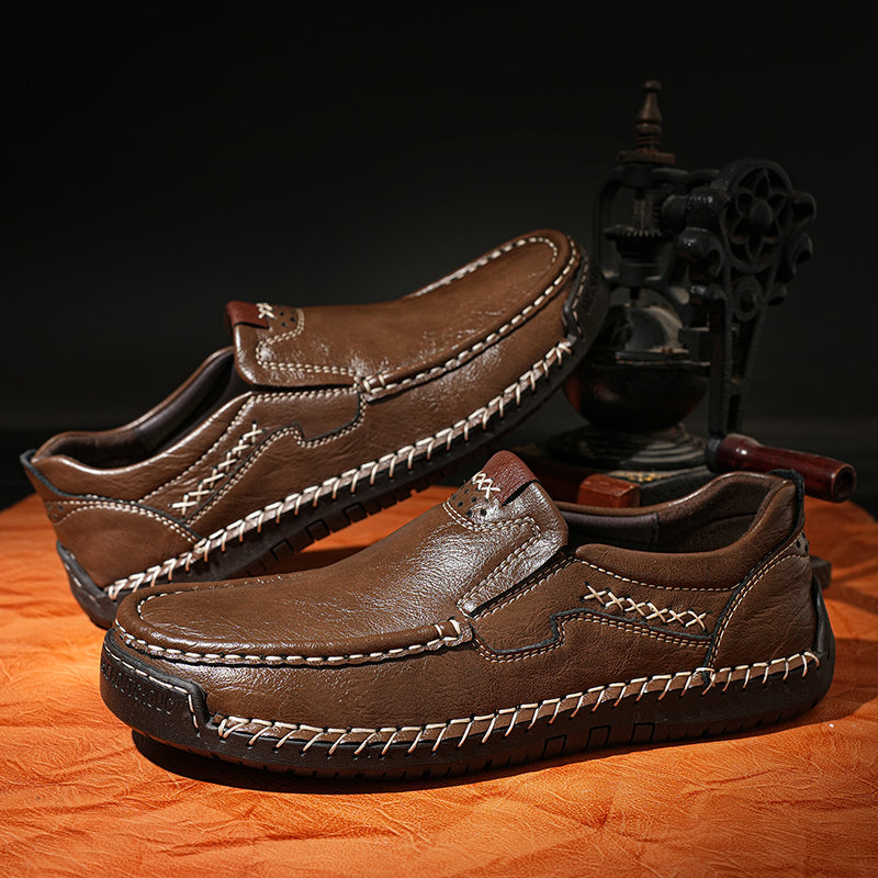 🔥 Last Day 60% OFF ⏱️ New Arrival Promotion ⏱️ Men's ComfortStep Genuine Calfskin Leather Slip-On Loafers