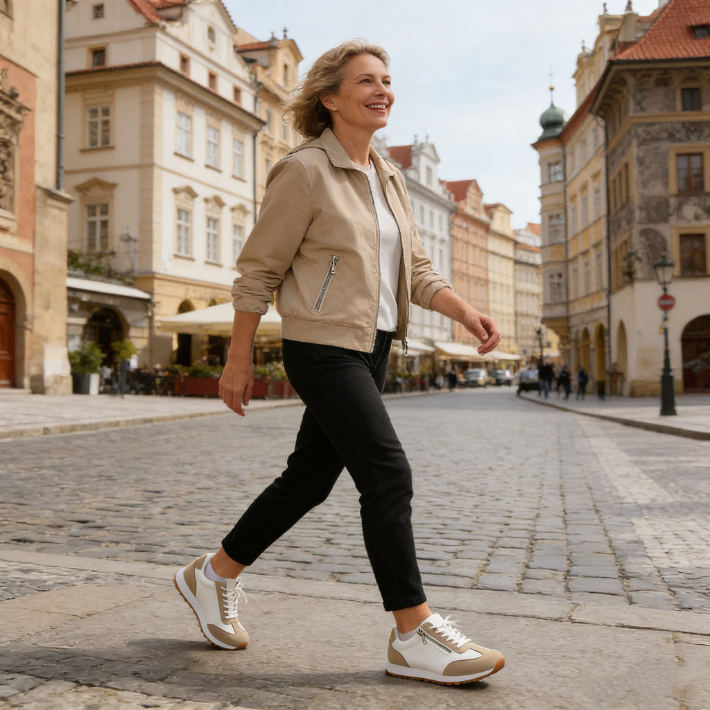 🔥Časově omezená sleva 50 %: Ortopedická obuv ROOREN® – Měkká a pohodlná | Ergonomicky navržená pro úlevu od bolesti zad, nohou a kloubů.