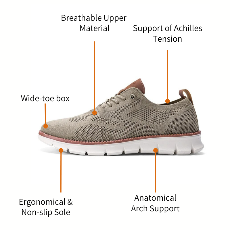 (🔥70% sleva dnes - nenechte si ji ujít!)⏰Ergonomicky tvarovaná - měkká a pohodlná ortopedická obuv, vhodná pro každodenní nošení/sport -✅Podpora klenby usnadňuje chůzi