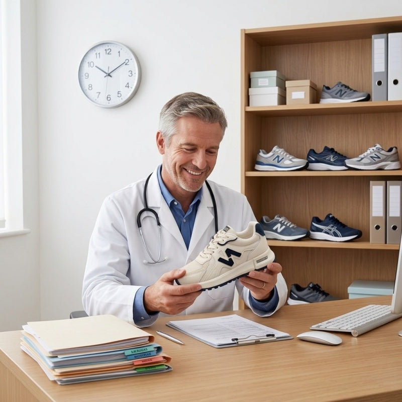 🔥 50% zniżki tylko dziś! Nie przegap! ⏰ Ergonomicznie zaprojektowane buty ortopedyczne – zapewniają naturalne wsparcie łuku stopy 👞 Skutecznie łagodzą ból stóp