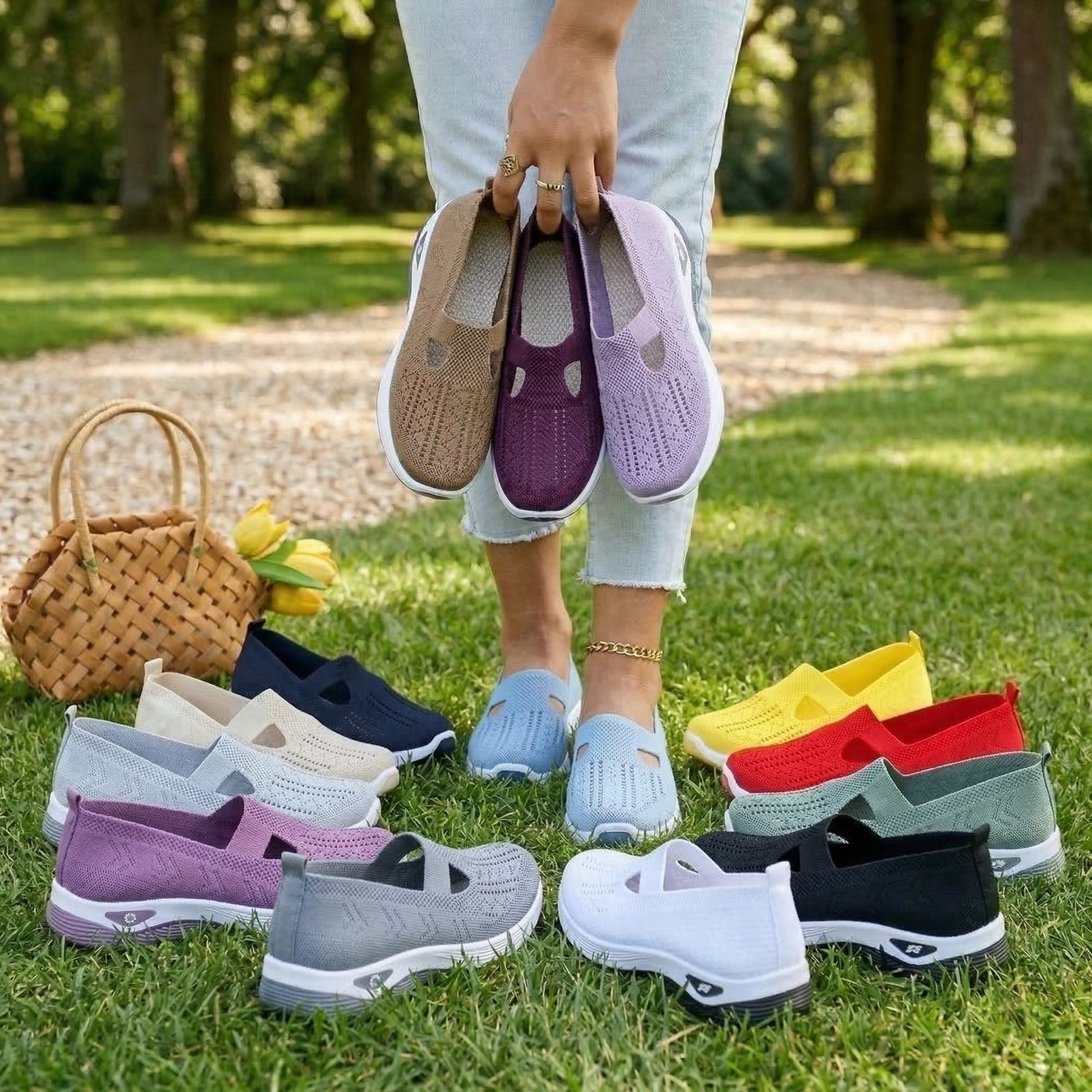 🔥 Zapatos ortopédicos de verano para mujer | Diseño ergonómico, soporte para el arco del pie, comodidad durante todo el día | Antideslizantes y transpirables ✅