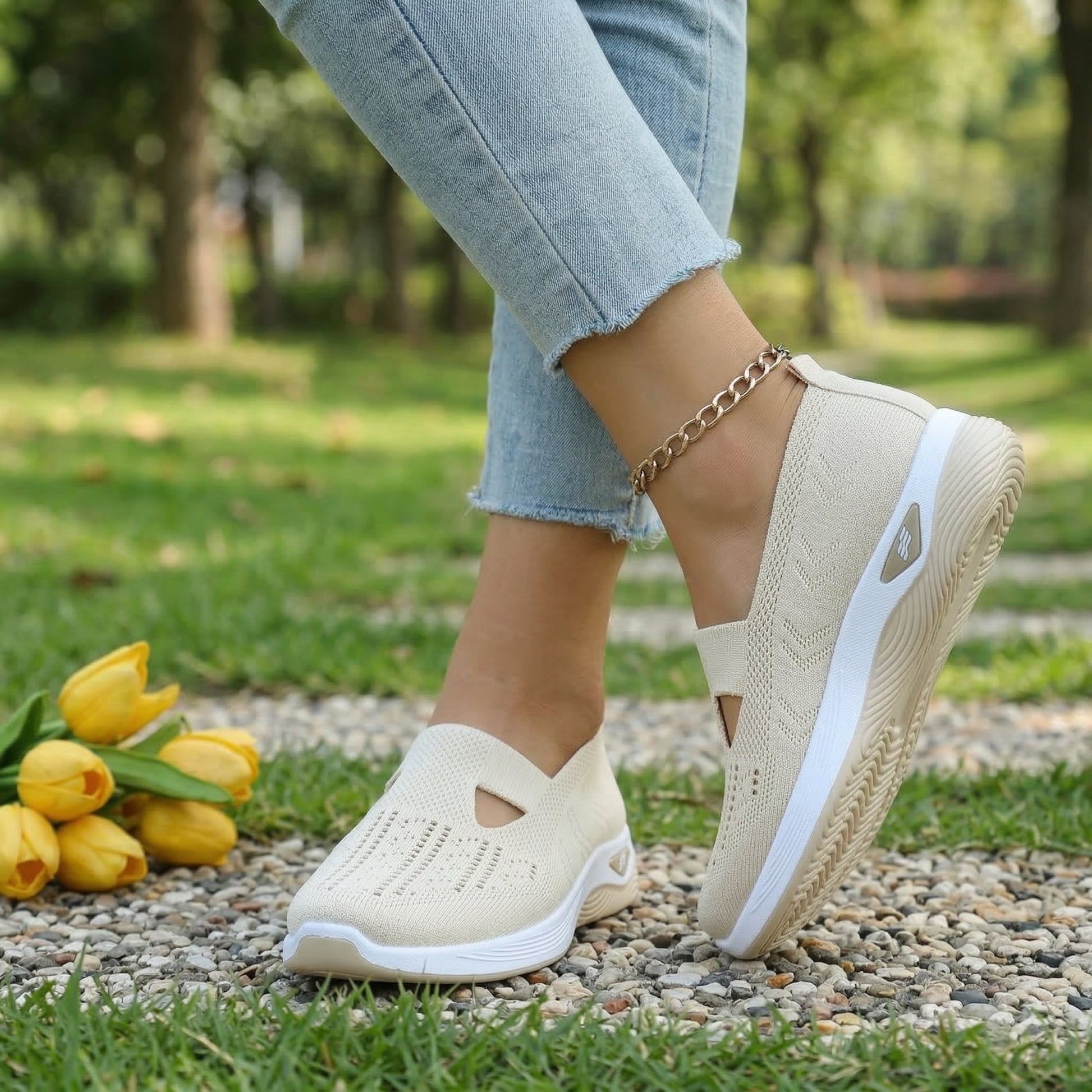 🔥 Zapatos ortopédicos de verano para mujer | Diseño ergonómico, soporte para el arco del pie, comodidad durante todo el día | Antideslizantes y transpirables ✅
