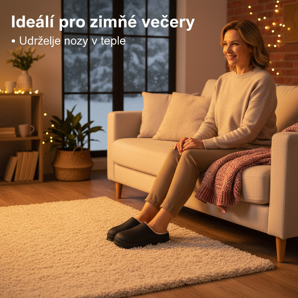 (🔥🚨 Časově omezená sleva 61 % - Poslední den!!) Vlněné pantofle Steminn - Ergonomické a protiskluzové zimní pantofleVlněné pantofle Sterminn - Ergonomické a protiskluzové zimní pantofle