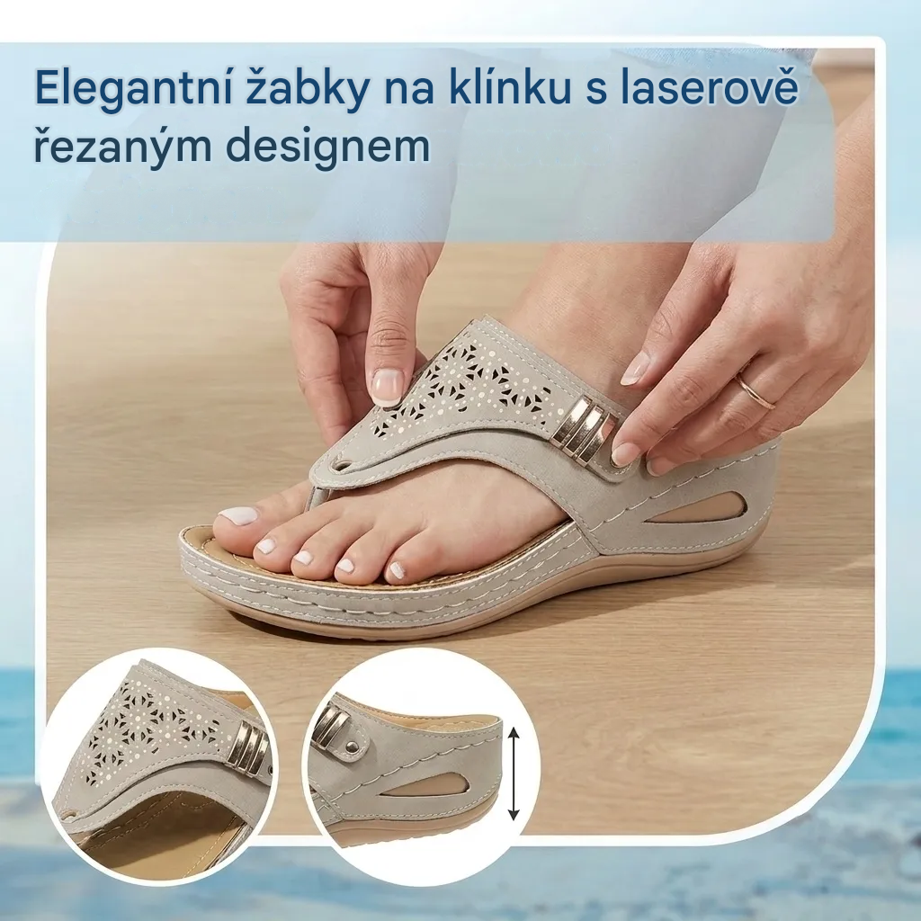 🔥 Ograniczona czasowo zniżka 50%! Letnie sandały ortopedyczne – ergonomiczne, wygodne i oddychające, które łagodzą ból. ✅