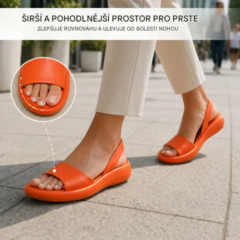 Ortopedické sandály – Pohodlné sandály pro ženy | Ergonomická opora