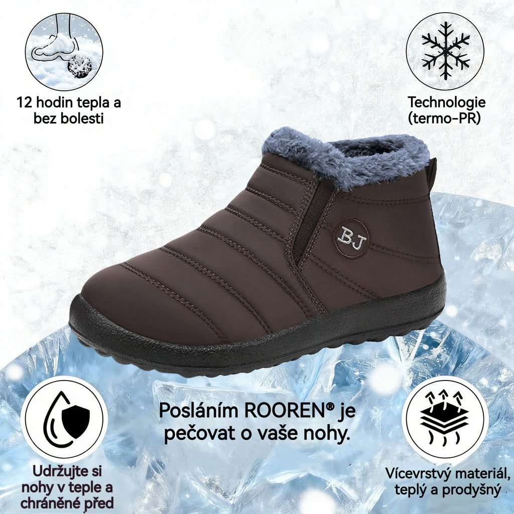 Turistické boty ROOREN® Insulated - Vyrobené z italské kůže, s oporou klenby pro pohodlí, odolnost a úlevu od nepohodlí nohou!