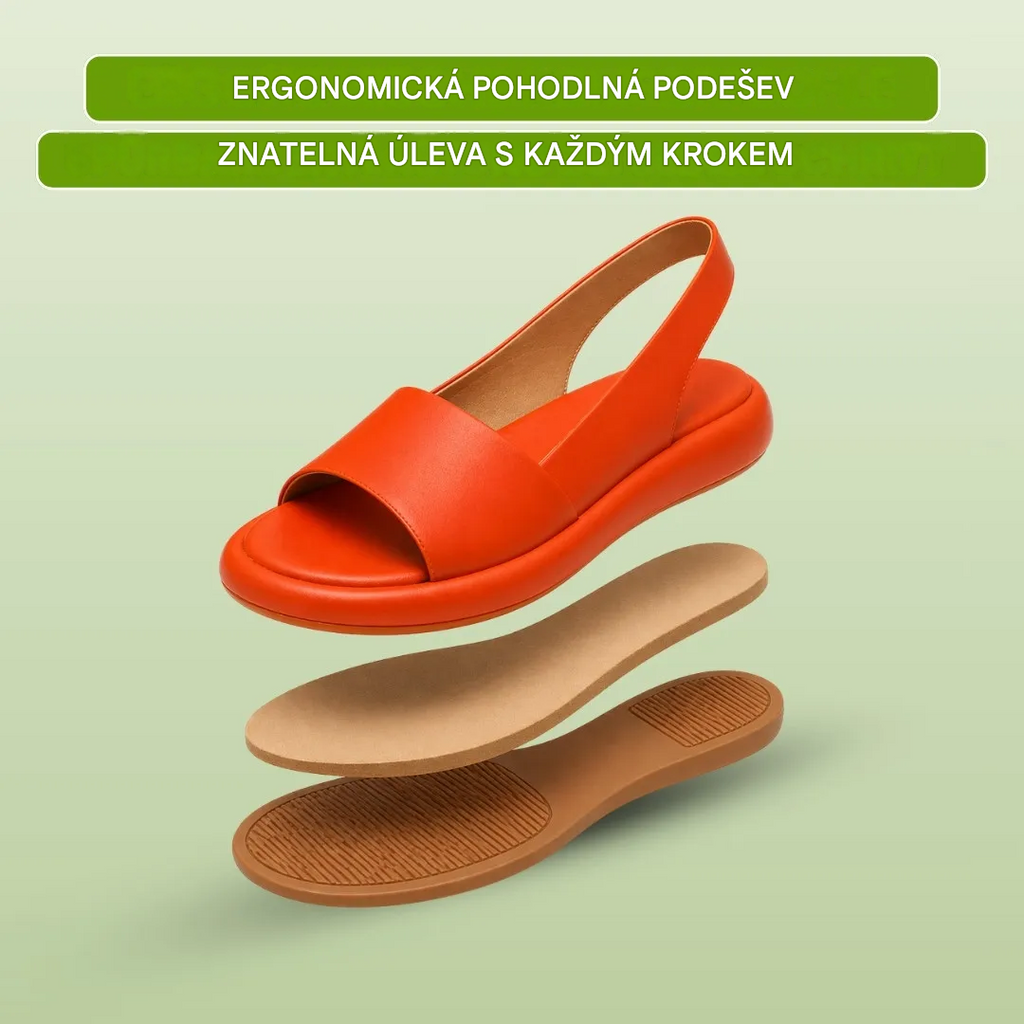 Ortopedické sandály – Pohodlné sandály pro ženy | Ergonomická opora