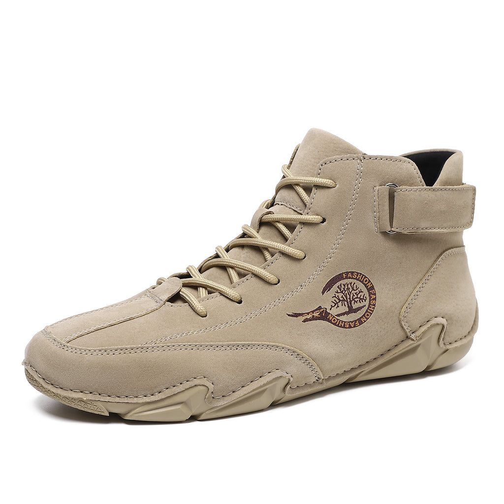 Plaxoo® | Offerta limitata: 50% di sconto!Stivali alti in pelle vera, unisex per uomini e donne!Sono scarpe ortopediche con supporto plantare ergonomico, suola antiscivolo e comodissime da indossare!