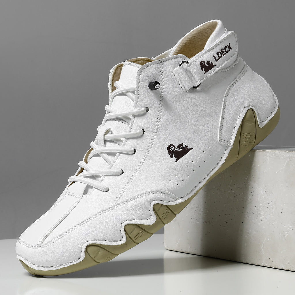 (🔥Dnes sleva 50 % – nenechte si to ujít) ⏰ Prodyšná a pohodlná ručně vyráběná obuv pro volný čas – 🔥Zmírněte bolest nohou a paty