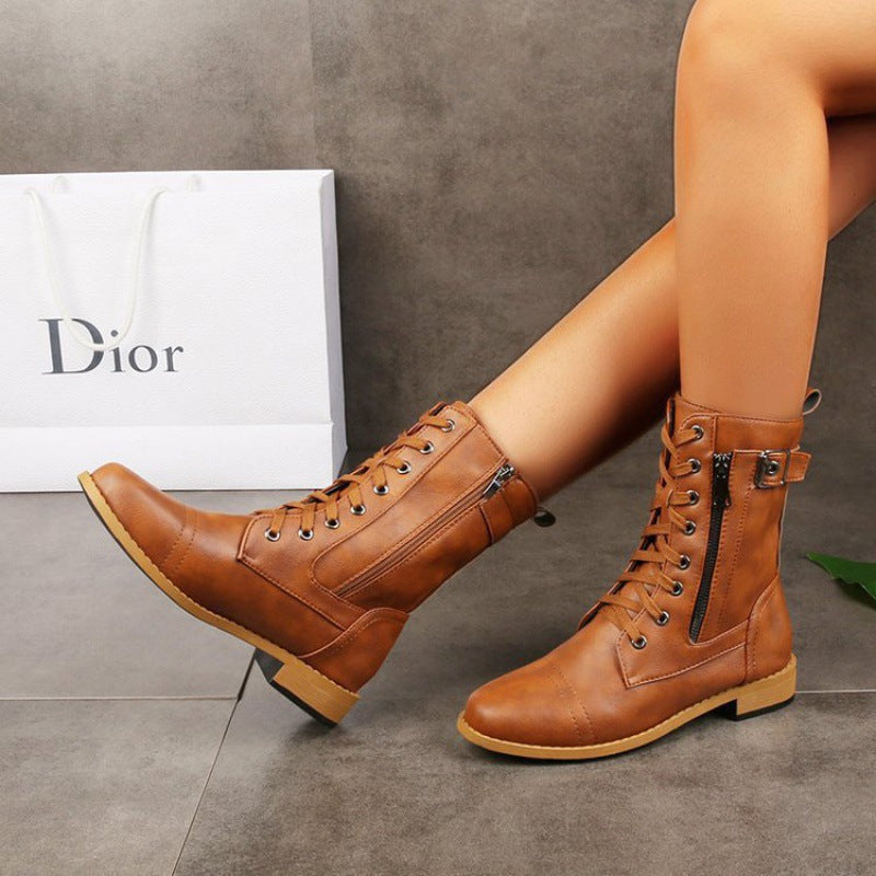 ROOREN® 👞 Ručně šité dámské boty | Ergonomické ortopedické boty - Vyrobeno z australské hovězí kůže pro úlevu od bolesti nohou!