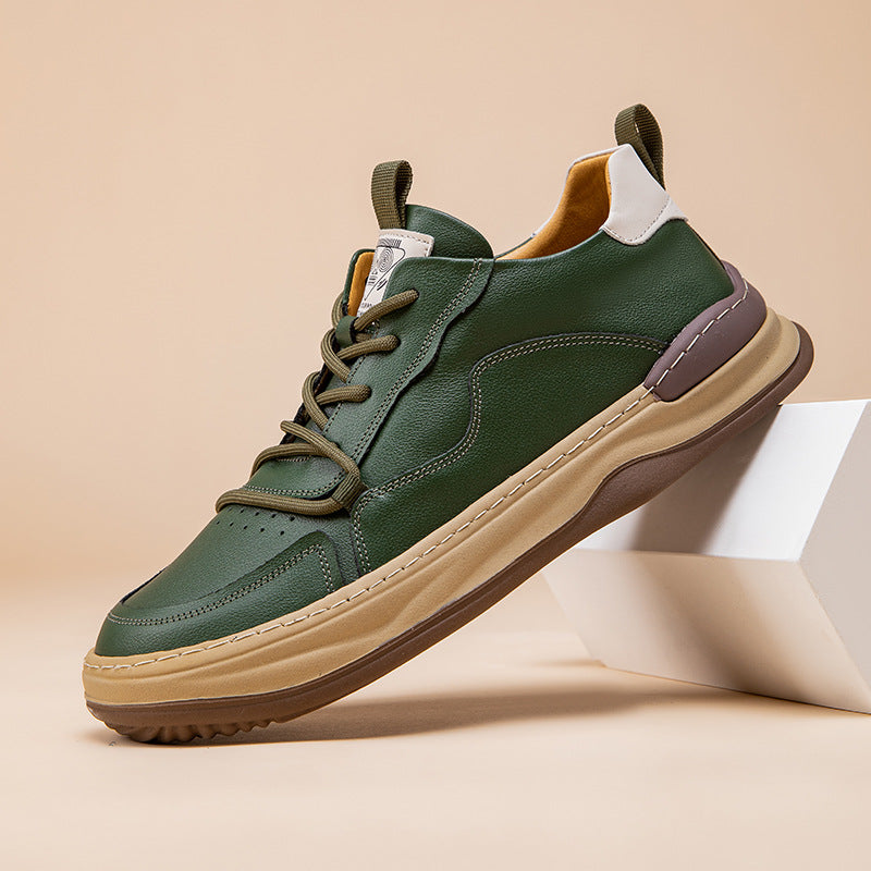 (🔥Sconto del 50% oggi - non lasciartelo sfuggire) - Scarpe selezionate in pelle di vitello a doppio strato - impermeabili e antiscivolo (funzionalità e estetica combinate)
