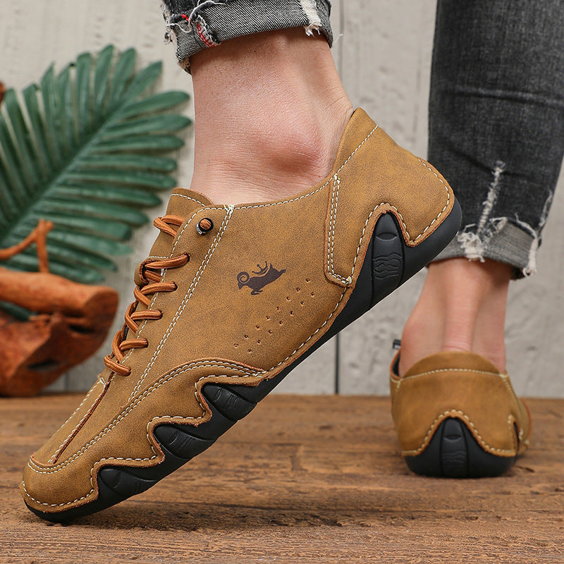 ⏰Poslední den, sleva 50 %🔥|Ortopedická obuv ROOREN® z pravé kůže - 👞 Lehká, pohodlná, protiskluzová a voděodolná (podpora chodidla, unisex)