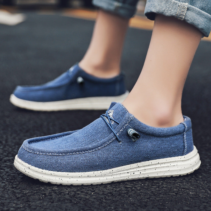 🎉 Časově omezená nabídka! 👞 Pánská letní volnočasová obuv | Ultralehká a prodyšná ✅ Nazouvací design, snadné nazouvání a zouvání 👣 Měkká, protiskluzová podrážka 🚶 S oporou klenby pro pohodlnou celodenní chůzi
