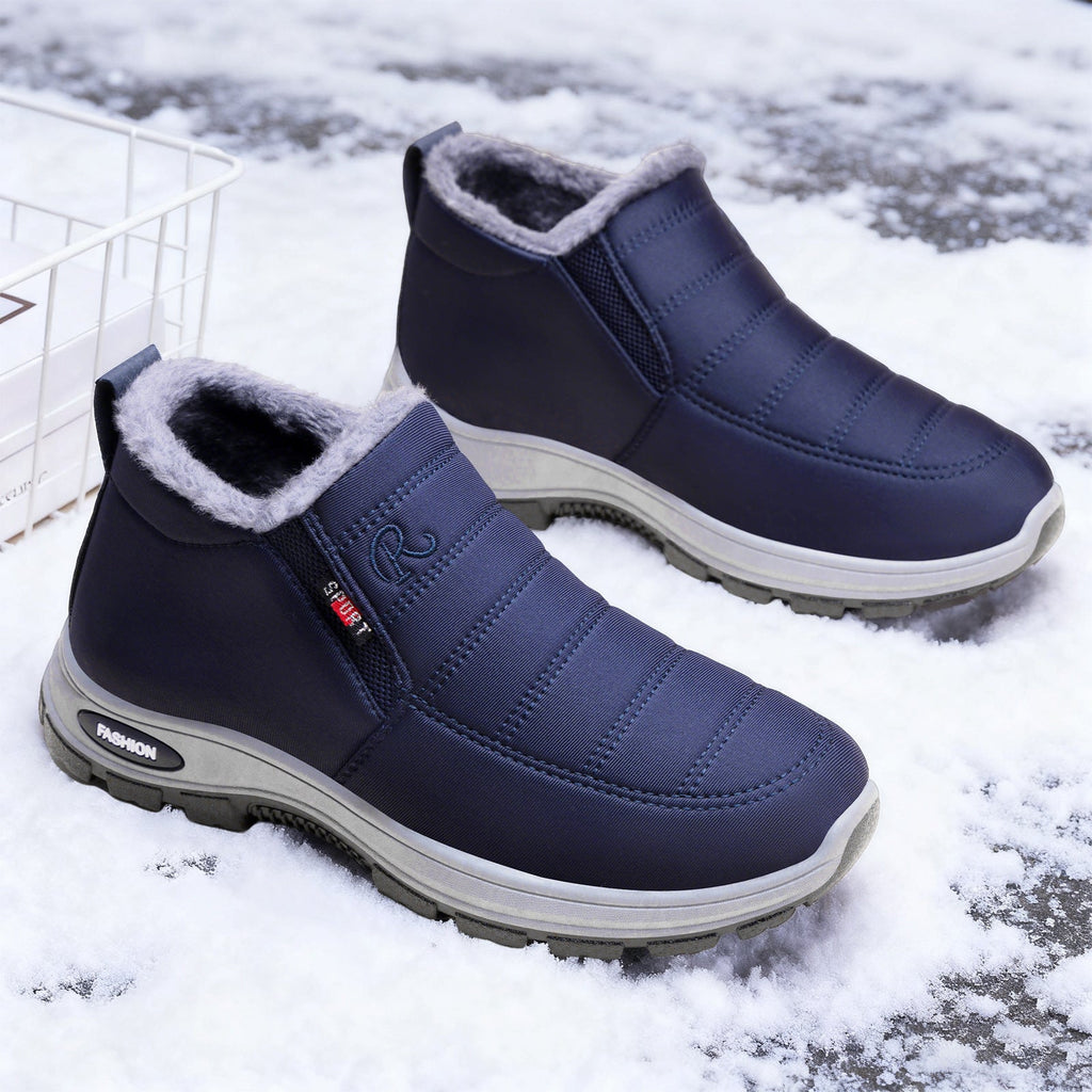 🔥Dnešní speciál: Sleva 70 %! ⏰ - Protiskluzové teplé zimní boty ROOREN®, 👍 Ortopedická obuv navržená speciálně pro české občany, účinně ulevující od bolesti nohou, zad a kolen!