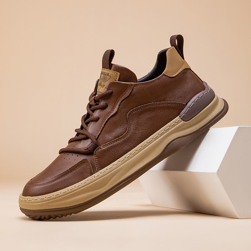 (🔥Sconto del 50% oggi - non lasciartelo sfuggire) - Scarpe selezionate in pelle di vitello a doppio strato - impermeabili e antiscivolo (funzionalità e estetica combinate)