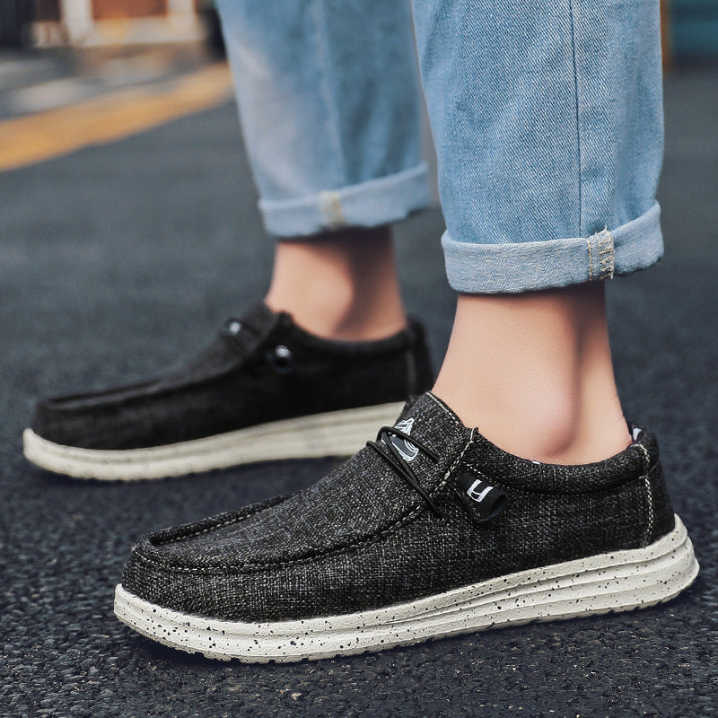 🎉 Časově omezená nabídka! 👞 Pánská letní volnočasová obuv | Ultralehká a prodyšná ✅ Nazouvací design, snadné nazouvání a zouvání 👣 Měkká, protiskluzová podrážka 🚶 S oporou klenby pro pohodlnou celodenní chůzi