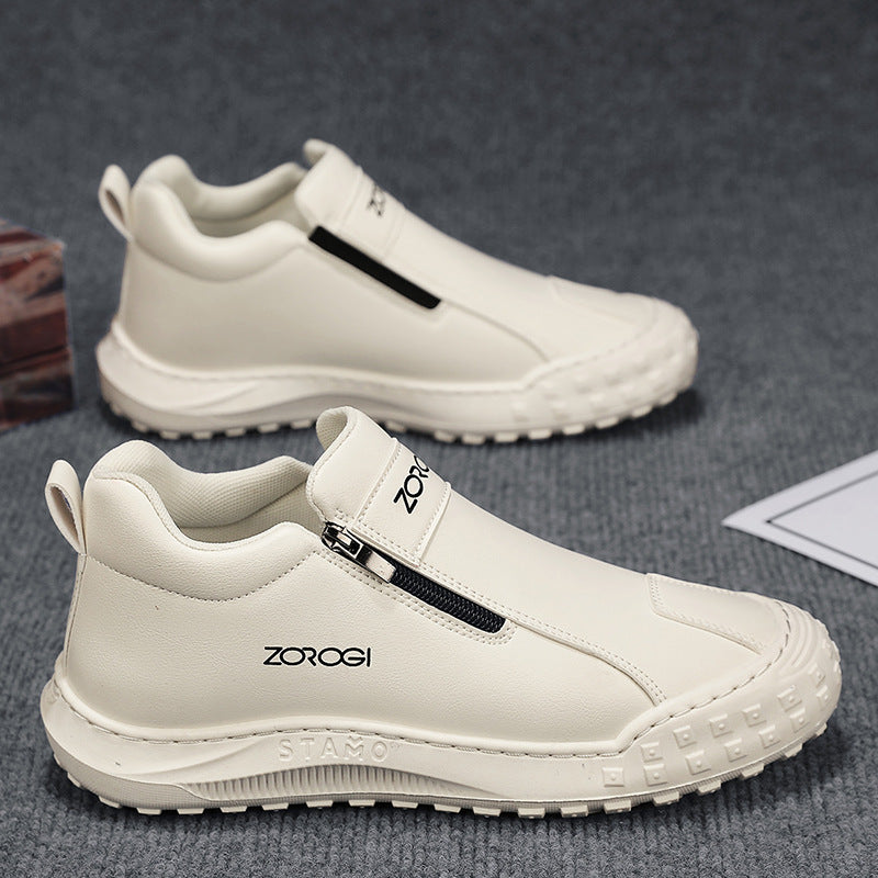 (🔥50% sleva⏰) Pánské pohodlné boty s bočním zipem - ergonomický design, měkká a protiskluzová podrážka