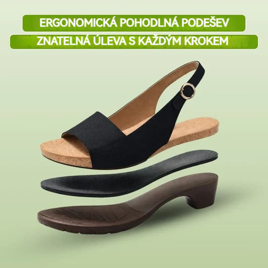 Komfortní sandály Rooren s protiskluzovou podrážkou – maximální pohodlí – originál