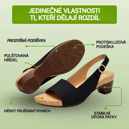 Komfortní sandály Rooren s protiskluzovou podrážkou – maximální pohodlí – originál