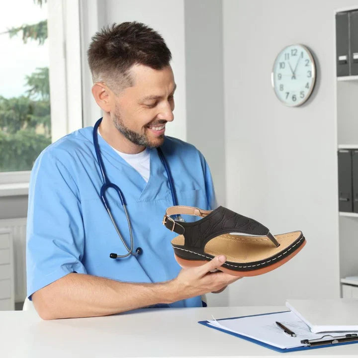 ⏰ Dnešní speciál: Poloviční cena | Letní ortopedické sandály OrthoComfort® | Podpora klenby pro pohodlnou chůzi bez bolesti