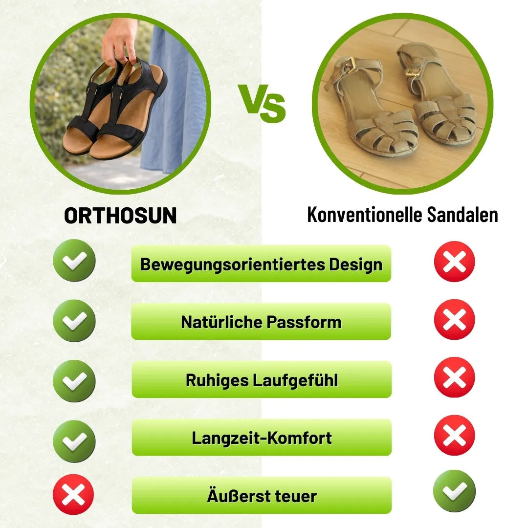 OrthoSun Komfortsandalen – Entlastung spürbar bei jedem Schritt