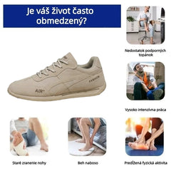 【⏰ Poslední den – sleva 70 %! Nenechte si to ujít!】 Ergonomicky navržená ortopedická obuv tlumící nárazy – ✅️ ortopedická obuv z pravé kůže, speciálně navržená pro evropské muže.