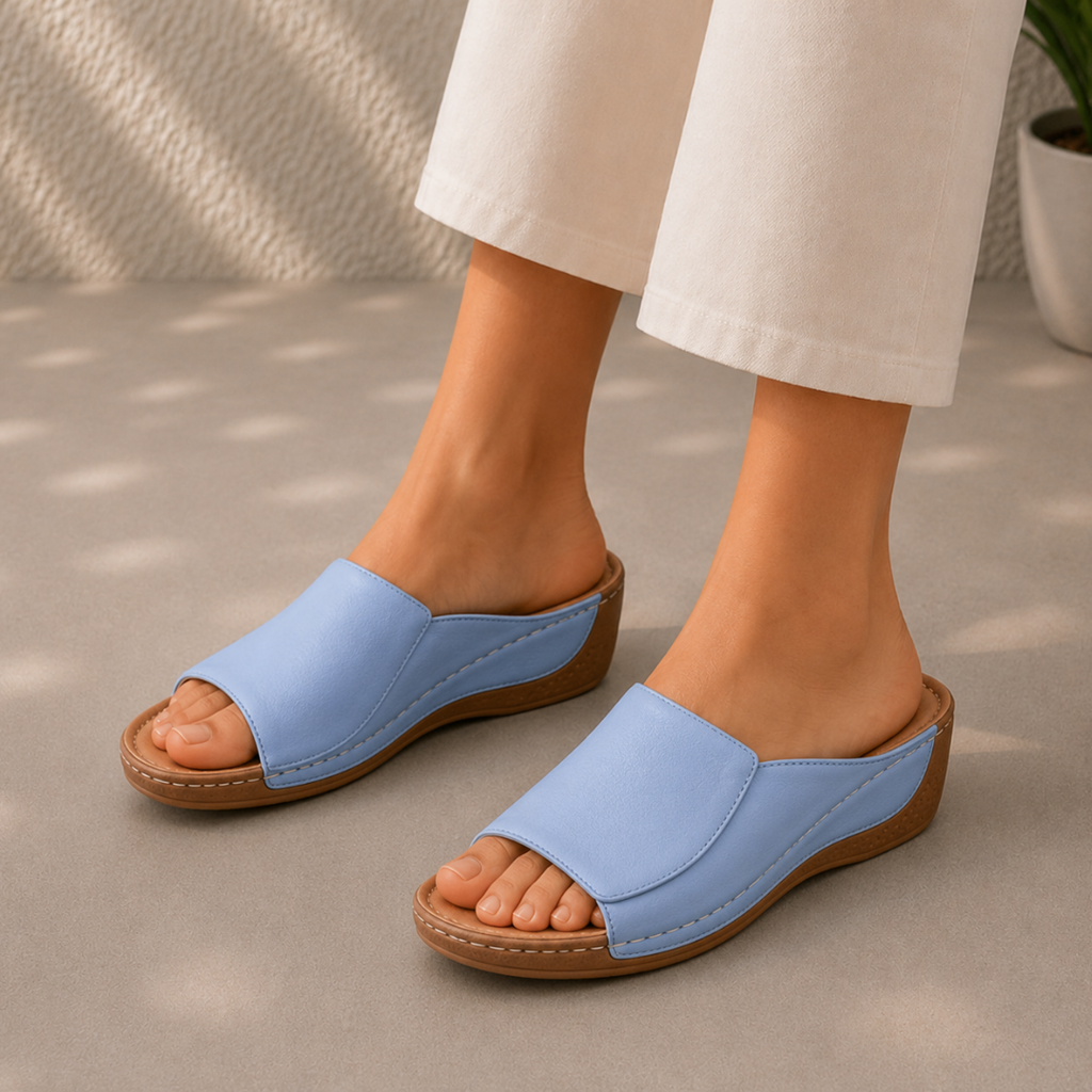 VivaStep Sandalen - Anatomisch entlastende & rutschfeste Sandalen | Ergonomisches Design