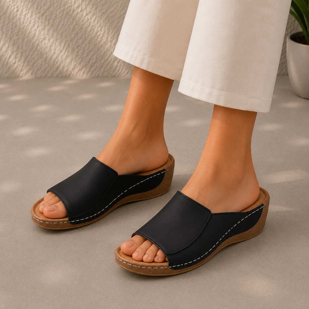 VivaStep Sandalen - Anatomisch entlastende & rutschfeste Sandalen | Ergonomisches Design